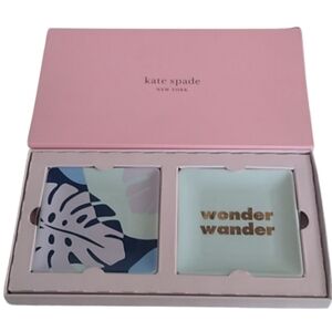 Kate Spade Wonder Wander Jewelry Tray, set of 2